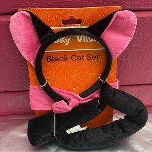 Black cat set Accessories